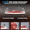 Luxrite 4 Inch LED Fire Rated Recessed Lights 5CCT 2700K-8000K 12W 800LM Dimmable 2 Hour Fire Rated, 6PK LR23480-6PK - alternate 7